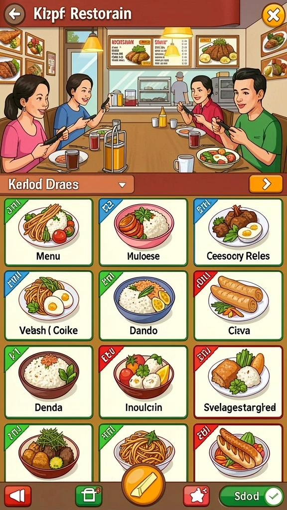 Pemandangan grafik yang memukau saat bermain.