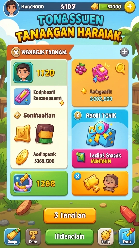 Tampilan antarmuka yang menarik dan mudah digunakan.