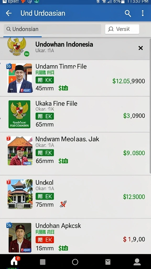 Tampilan antarmuka yang ramah pengguna.