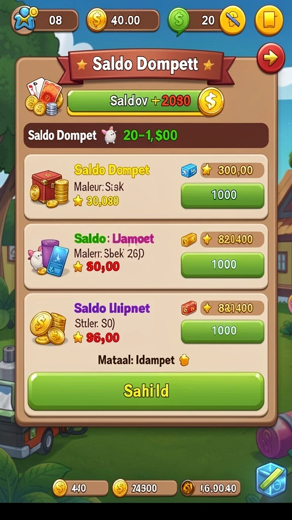 Tampilan awal gameplay yang menakjubkan.