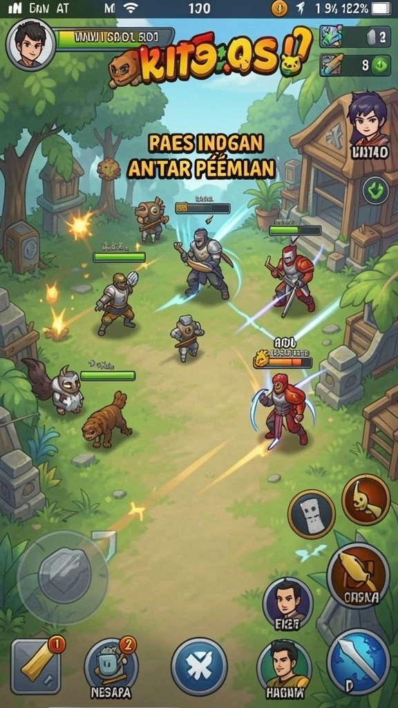 Gameplay seru dengan berbagai misi menantang.
