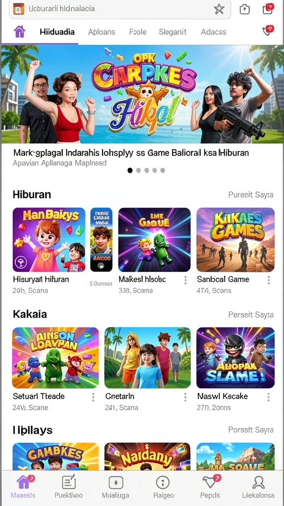 Karakter unik dan senjata yang dapat diupgrade.