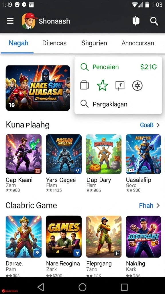 Grafis yang memukau dengan detail yang tinggi.