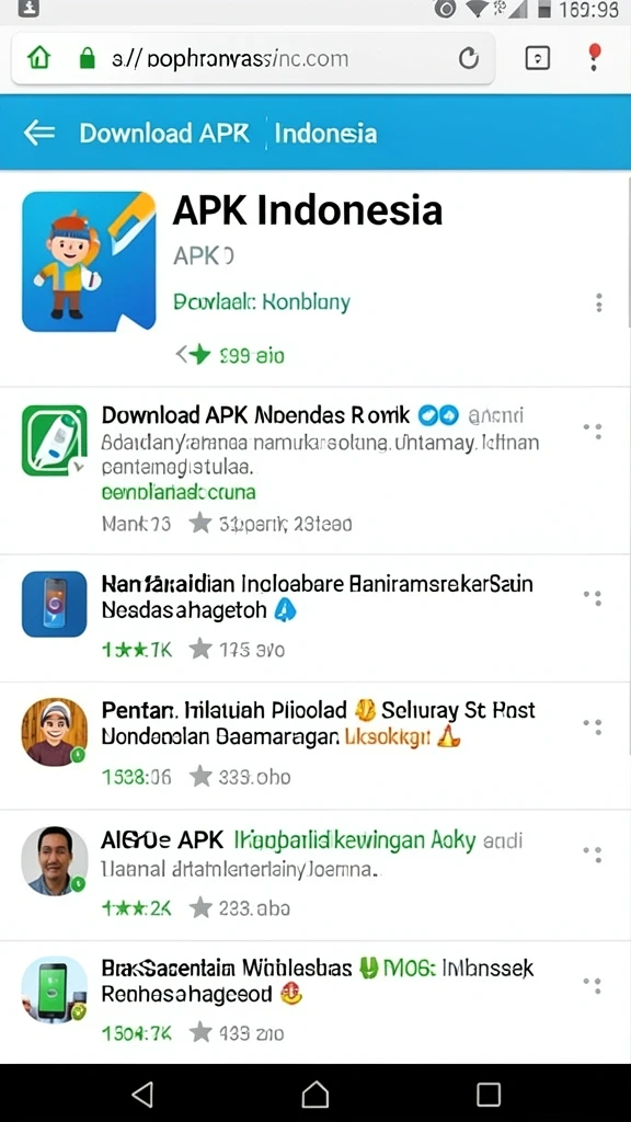 Lingkungan permainan yang beragam dan indah.