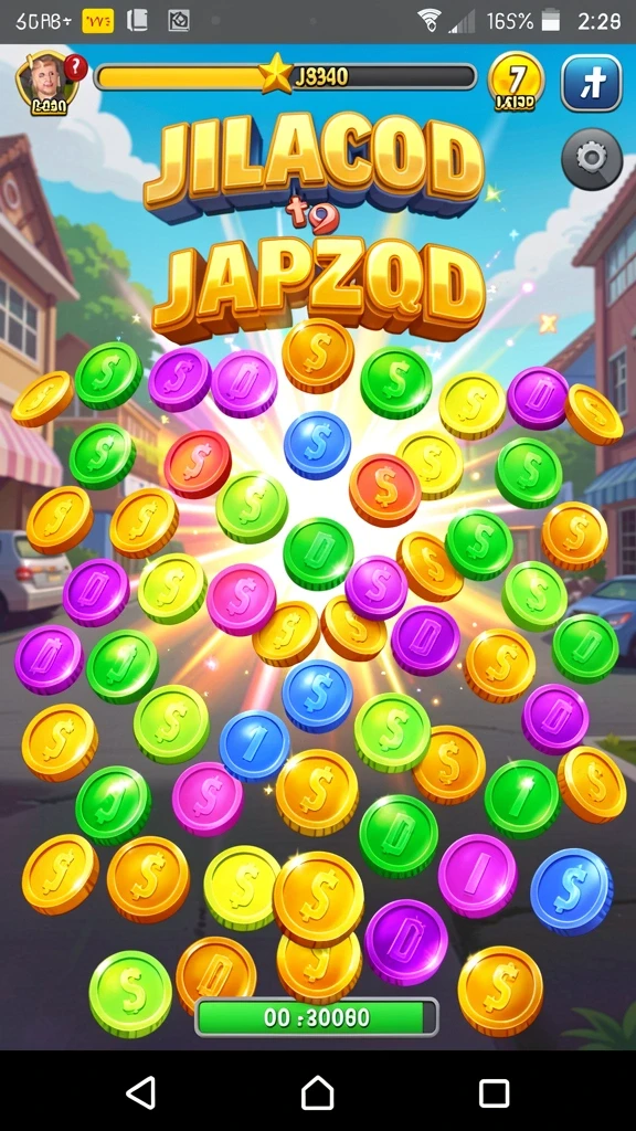 Tampilan permainan slot dengan grafis menarik.