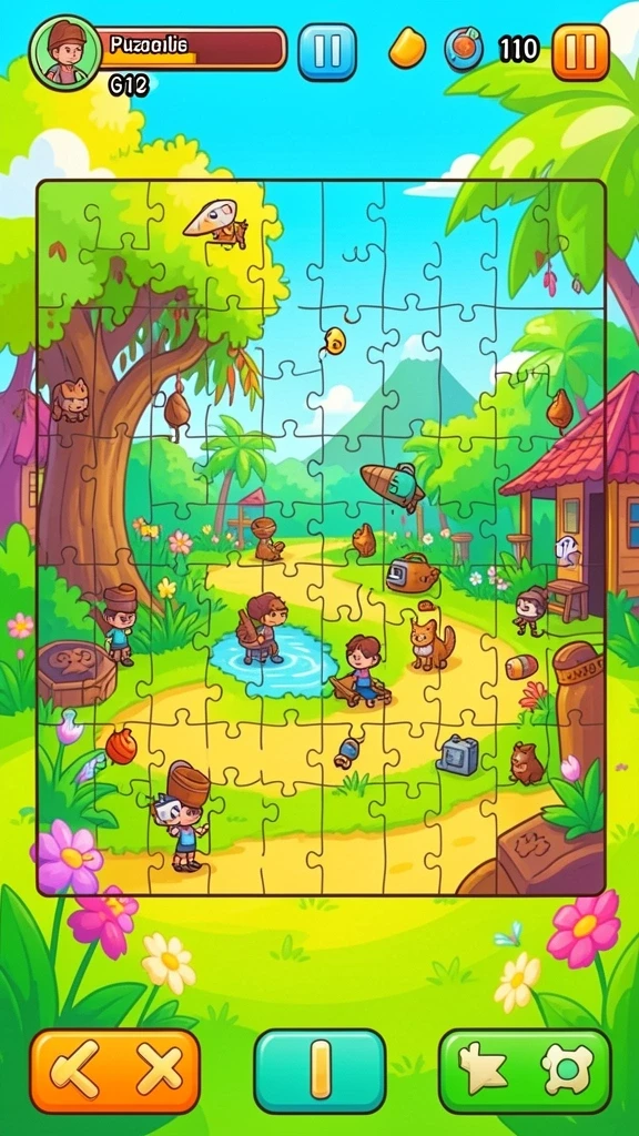 Tangkapan layar dari gameplay yang menunjukkan tantangan menarik.