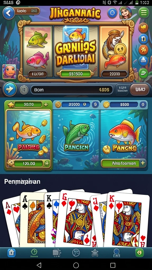 Screenshot menampilkan karakter utama dalam misi petualangan.
