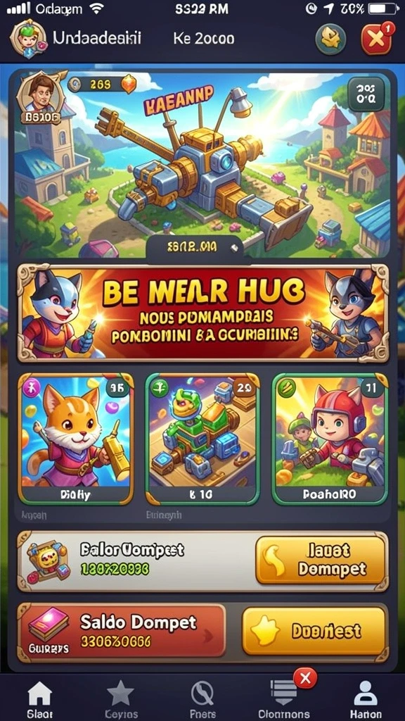 Komunitas aktif dalam fitur chat.