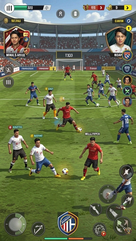 Mode multiplayer yang seru bersama teman-teman.
