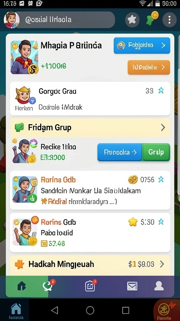 Tampilan antarmuka yang ramah pengguna.