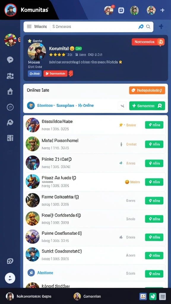 Tampilan antarmuka yang menarik dan mudah digunakan.
