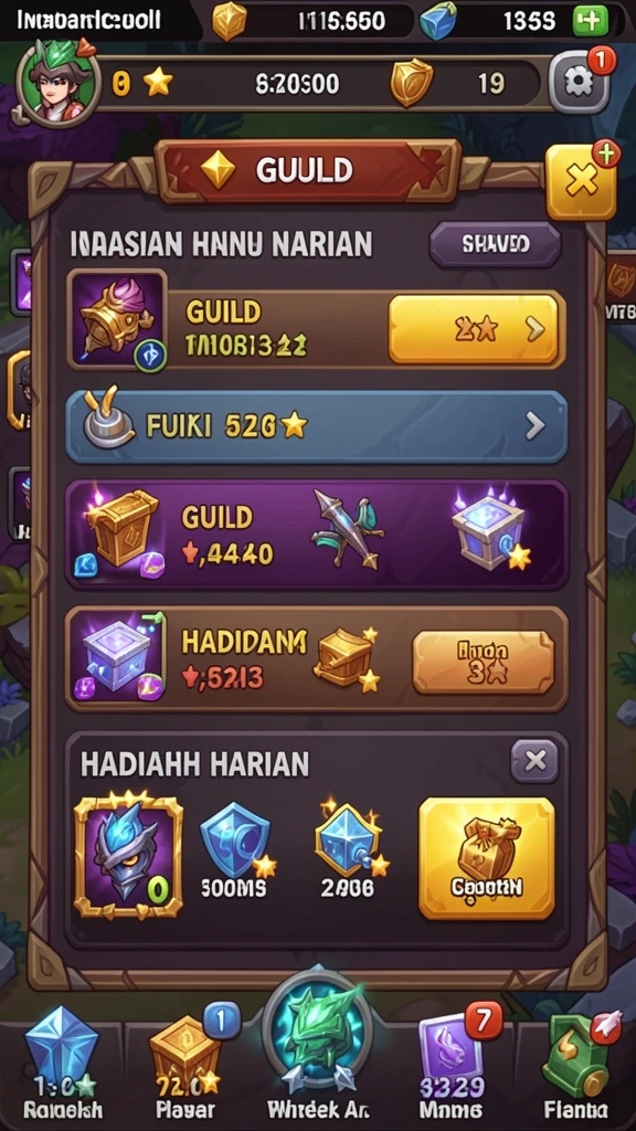 Mode multiplayer untuk bermain dengan teman.