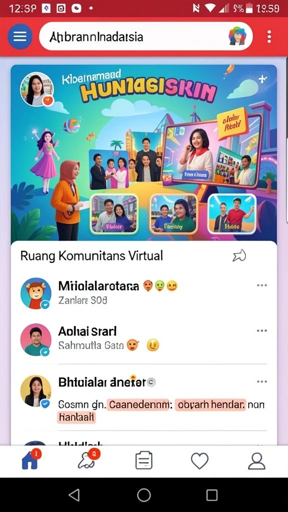Tampilan antarmuka yang ramah pengguna.