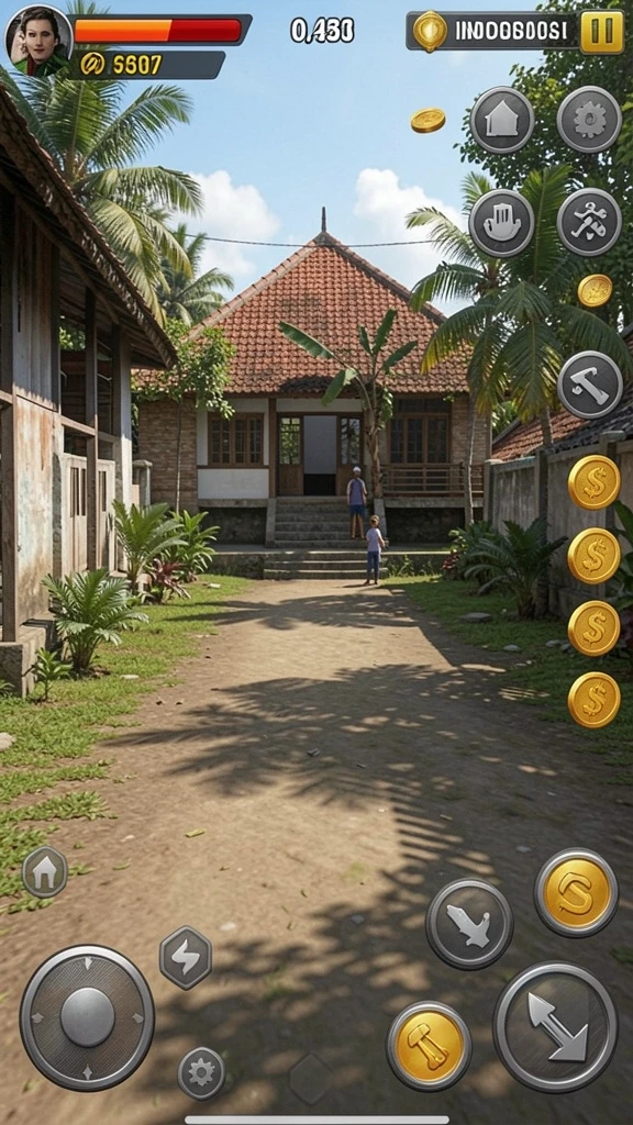 Tampilan antarmuka yang menarik dan modern.