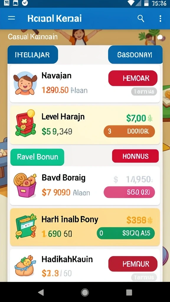 Turnamen yang menantang dan seru.