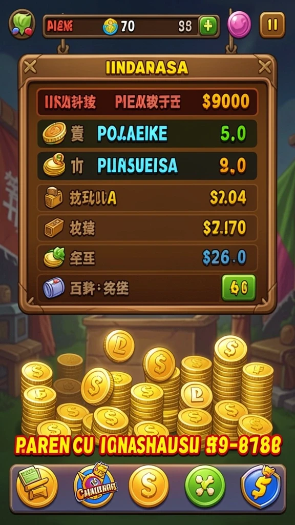 Screenshot fitur bonus yang dapat meningkatkan peluang menang.
