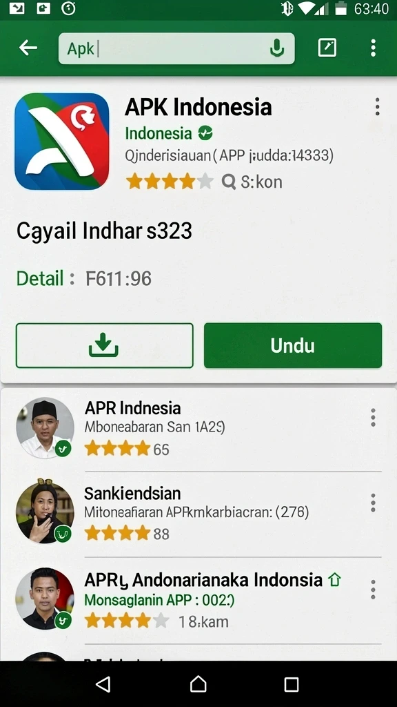 Tampilan antarmuka yang user-friendly dan menarik.