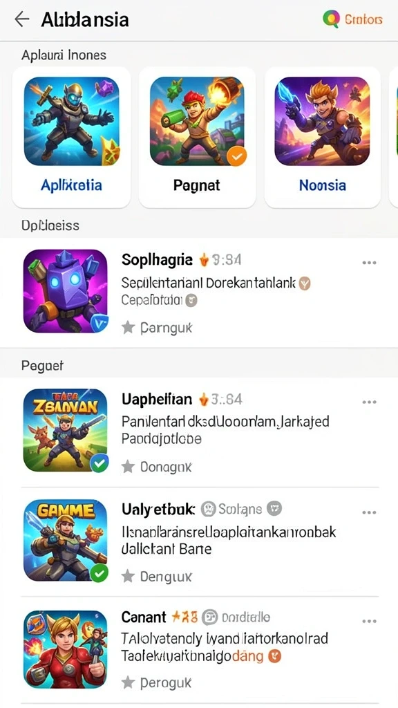 Tampilan antarmuka yang menarik dan mudah digunakan.