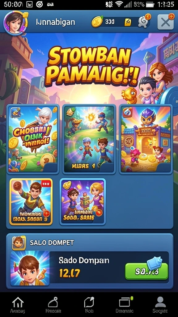 Momen seru saat bermain dalam mode kompetitif.