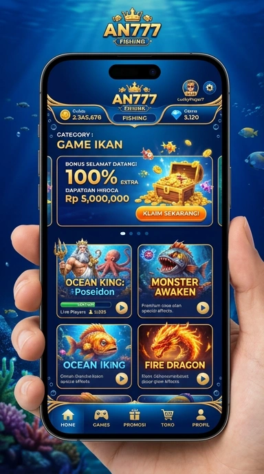 an777 — layar beranda